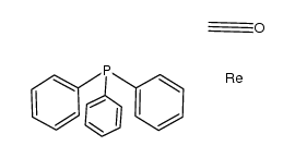 Re2(CO)8(PPh3)2 Structure