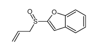 2-prop-2-enylsulfinyl-1-benzofuran结构式