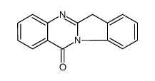 6H-indolo[2,1-b]quinazolin-12-one结构式