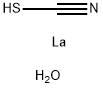 Thiocyanic acid, lanthanum(3+) salt, heptahydrate (9CI) Structure