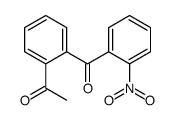 1-[2-(2-nitrobenzoyl)phenyl]ethanone结构式