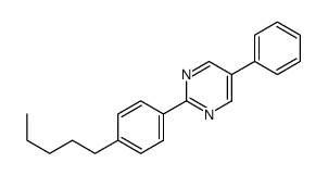 2-(4-pentylphenyl)-5-phenylpyrimidine Structure
