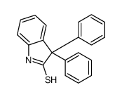 3,3-diphenyl-1H-indole-2-thione结构式