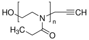 Poly(2-ethyl-2-oxazoline), alkyne terminated结构式