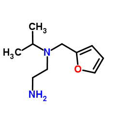 N-(2-Furylmethyl)-N-isopropyl-1,2-ethanediamine结构式