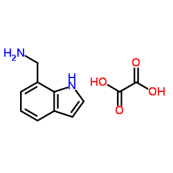 (1H-Indol-7-yl)Methylamine oxalate结构式