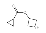 3-Azetidinyl cyclopropanecarboxylate Structure