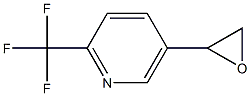 5-(oxiran-2-yl)-2-(trifluoromethyl)pyridine Structure