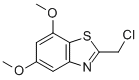 2-(chloromethyl)-5,7-dimethoxybenzothiazole Structure