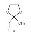 2-ETHYL-2-METHYL-1,3-DIOXOLANE structure