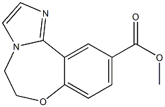 methyl 5,6-dihydrobenzo[f]imidazo[1,2-d][1,4]oxazepine-10-carboxylate Structure