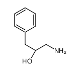 (R)-1-amino-3-phenylpropan-2-ol结构式