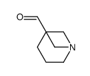 1-Azabicyclo[3.1.1]heptane-5-carboxaldehyde(9CI)结构式