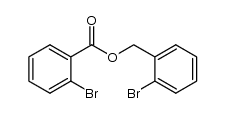 2-bromobenzyl 2'-bromobenzoate Structure