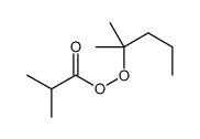 2-methylpentan-2-yl 2-methylpropaneperoxoate Structure