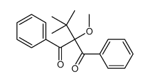 2-tert-butyl-2-methoxy-1,3-diphenylpropane-1,3-dione Structure
