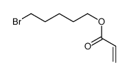 5-bromopentyl prop-2-enoate Structure