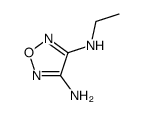 1,2,5-Oxadiazole-3,4-diamine,N-ethyl-(9CI) structure