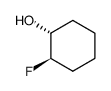 trans-2-fluoro-cyclohexanol Structure