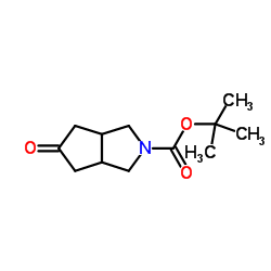 TERT-BUTYL CIS-5-OXO-OCTAHYDROCYCLOPENTA(C)PYRROLE-2-CARBOXYLATE Structure