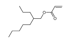 2-propylheptyl acrylate Structure