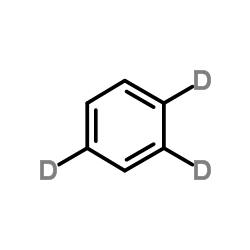 (1,2,4-2H3)Benzene Structure