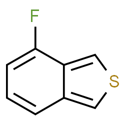 Benzo[c]thiophene, 4-fluoro- (9CI) structure