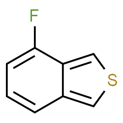 Benzo[c]thiophene, 4-fluoro- (9CI) Structure