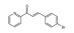 1-[3-oxo-3-(2-pyridyl)propen-1-yl]-4-bromobenzene Structure