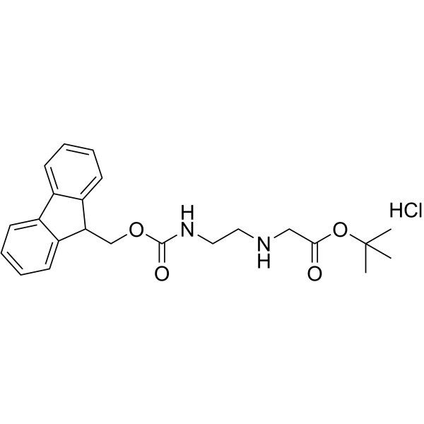 N-[2-(Fmoc-amino)-ethyl]-Gly-O-tBu hydrochloride picture