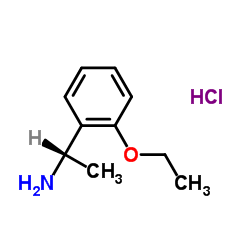 (1S)-1-(2-ETHOXYPHENYL)ETHANAMINE HYDROCHLORIDE结构式