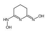 N-[6-(hydroxyamino)-4,5-dihydro-3H-pyridin-2-ylidene]hydroxylamine结构式