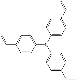 tris(4-vinylphenyl)amine结构式