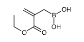 2-ethoxycarbonylprop-2-enylboronic acid Structure