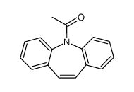 1-(5H-Dibenzo[b,f]azepine-5-yl)ethanone Structure