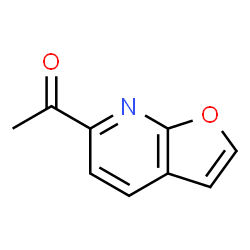 Ethanone, 1-furo[2,3-b]pyridin-6-yl- (9CI) structure