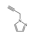 1-(丙-2-炔-1-基)-1H-吡唑结构式