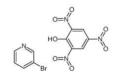 picric acid*3-bromopyridine Structure