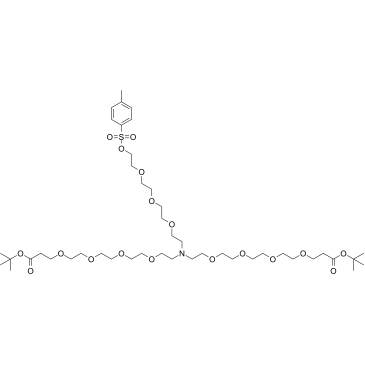 N-(Tos-PEG4)-N-bis(PEG4-Boc)图片