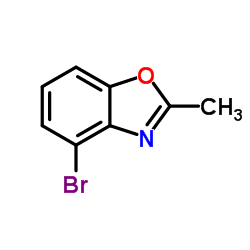 4-Bromo-2-methylbenzo[d]oxazole structure