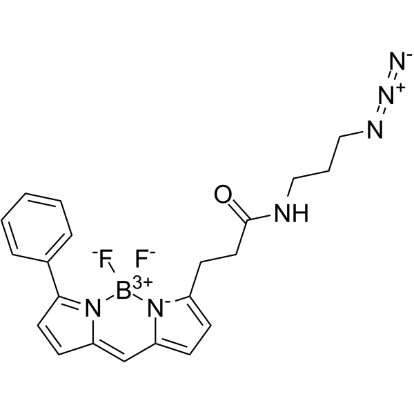 BDP R6G azide Structure