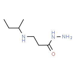 -bta--Alanine,N-sec-butyl-,hydrazide (8CI) Structure