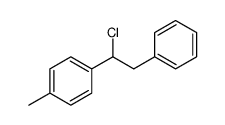 1-(1-chloro-2-phenylethyl)-4-methylbenzene结构式