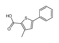 3-methyl-5-phenylthiophene-2-carboxylic acid结构式