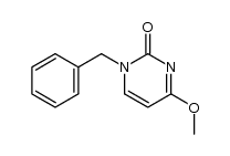 1-benzyl-4-methoxy-2(1H)-pyrimidinone Structure