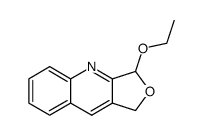 Furo[3,4-b]quinoline, 3-ethoxy-1,3-dihydro- (9CI) structure