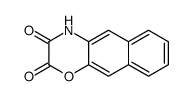 4H-benzo[g][1,4]benzoxazine-2,3-dione结构式