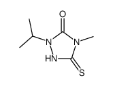 Bicarbamimide, 3-isopropyl-N-methyl-1-thio- (8CI) structure