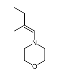 Morpholine,4-(2-methyl-1-butenyl)- (8CI,9CI) Structure