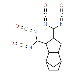 octahydro-4,7-methano-1H-indenedimethyl diisocyanate结构式